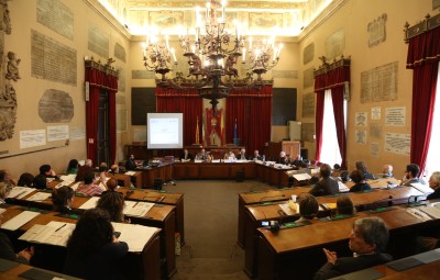 Panoramica Sala Lapidi