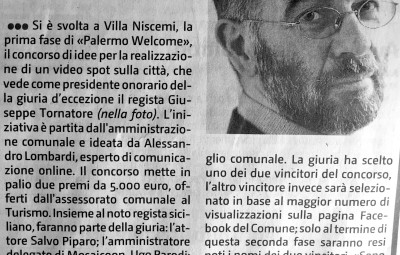 Giornale di Sicilia - 19 maggio 2015