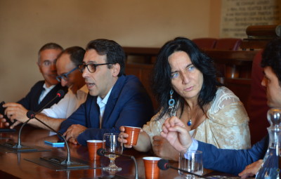 Conferenza Spallitta passaggio Pd 2