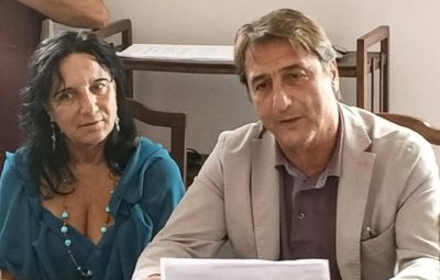 Nadia Spallitta e Claudio Fava