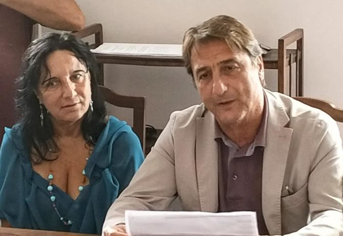 Nadia Spallitta e Claudio Fava
